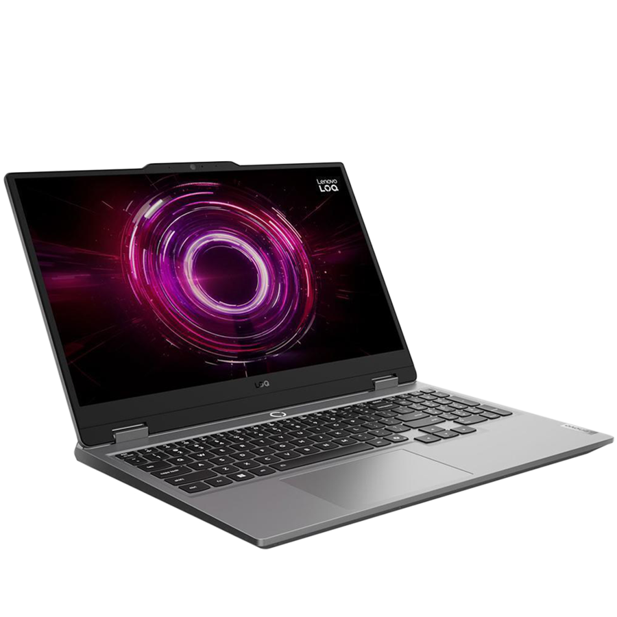 LENOVO LOQ 15AHP10 15.6" FHD IPS, AMD Ryzen 7 250, 16GB DDR5, NVIDIA GeForce RTX 5050 8GB GDDR7, 512GB SSD, 3xUSB-A, USB-C, HDMI, RJ-45, WiFI 6E, BT5.3, BH Kb, 80Wh, No OS, Luna Grey, 2Yr - Image 2