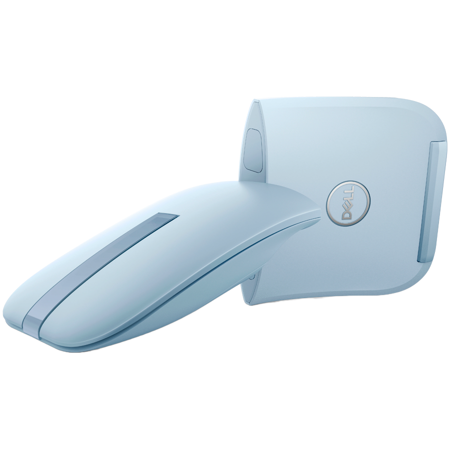 Dell Bluetooth Travel Mouse - MS700 - Misty Blue - Image 2