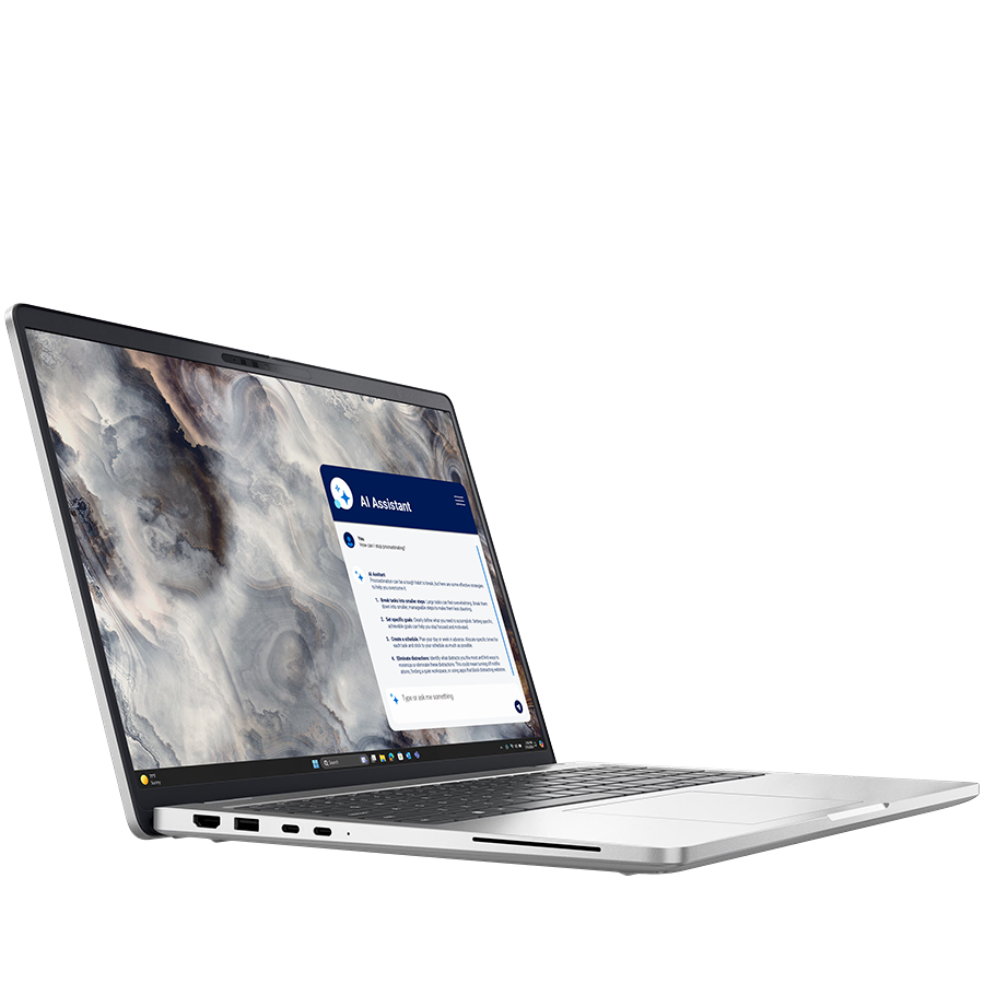 Dell Pro 16 Plus (PB16250), 16" FHD+ (1920x1200), Intel Core Ultra 5 236V (40 TOPS NPU, 8C, 4.7GHz), 16GB LPDDR5x 8533MT/s, M.2 512GB SSD, Intel Arc, Wi-Fi+BT, HDMI, 2xTHB4 (DP/PD), USB-A, FngPr, Smt CR+NFC, Backlit kb, Ubuntu, 3Y - Image 2