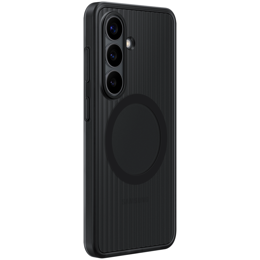 Samsung Galaxy S26 Rugged Magnet Case Black - Image 2