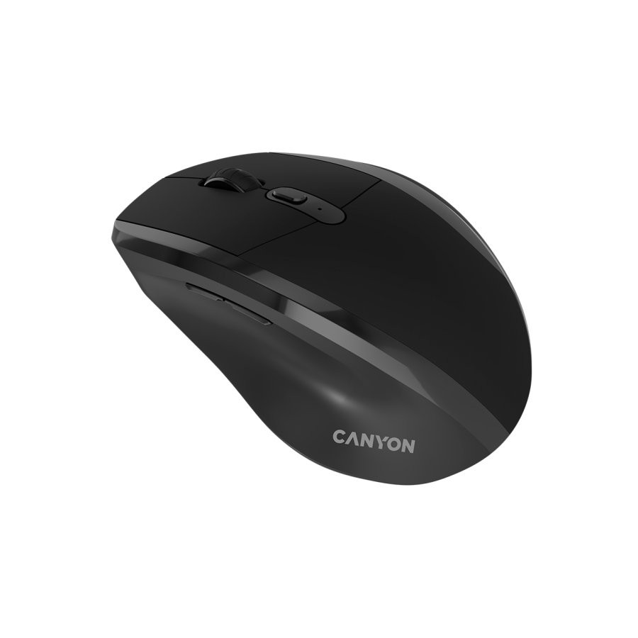 CANYON mouse OnClick 17 Ergonomic 6 buttons 1600DPI Wireless Black - Image 3
