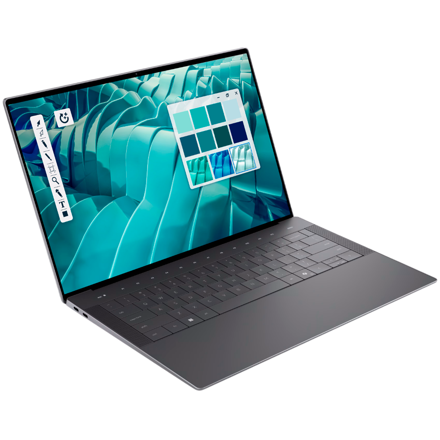 Dell 14 Premium DA14250, 14.5, Non-touch, 2K, 500 nit, IPS, 30-120Hz, Intel Core Ultra 7 255H, 32GB, LPDDR5X, 6400MT/s, 1TB M.2 PCIe, Intel Killer Wi-Fi 7 + BT 5.4, 3x USB-C THB 4, 1x micro SD, 1x UAJ, FPR,Quad-speaker,Backlit Eng,69.5Whr,W11Pro,3Yr - Image 2