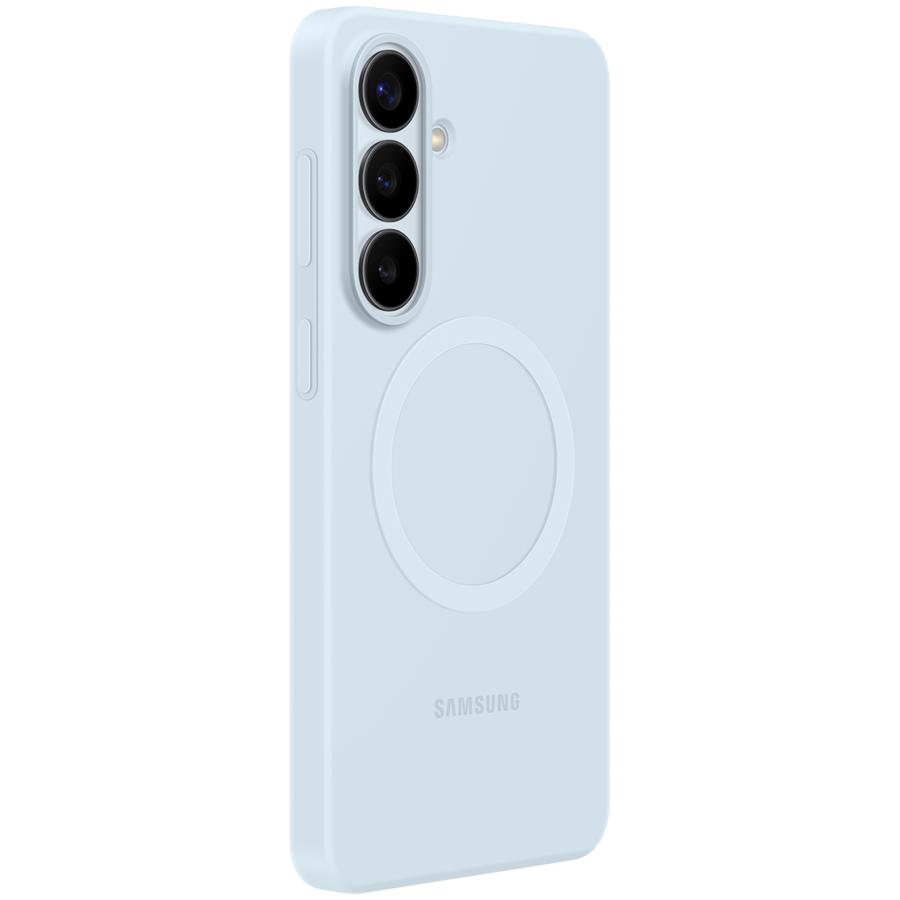 Samsung Galaxy S26+ Silicone Magnet Case Lightblue - Image 2