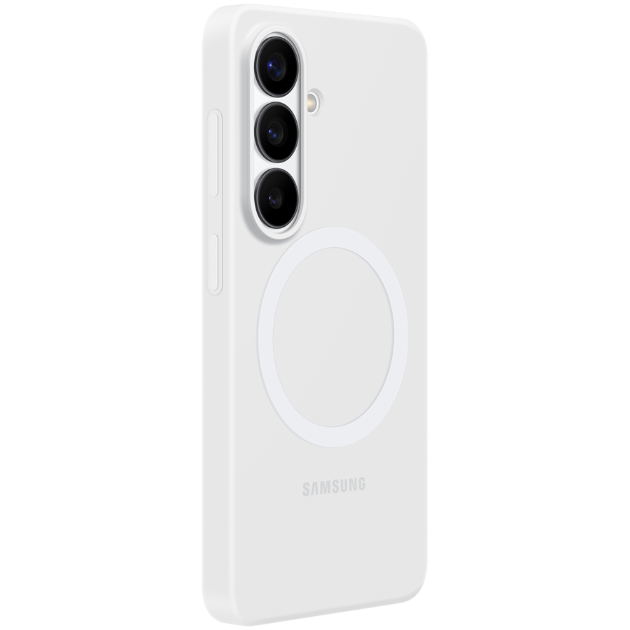 Samsung Galaxy S26 Silicone Magnet Case White - Image 2
