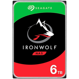 HDD NAS SEAGATE IronWolf (3.5", 6TB, 5400rpm, SATA 6GB/s)