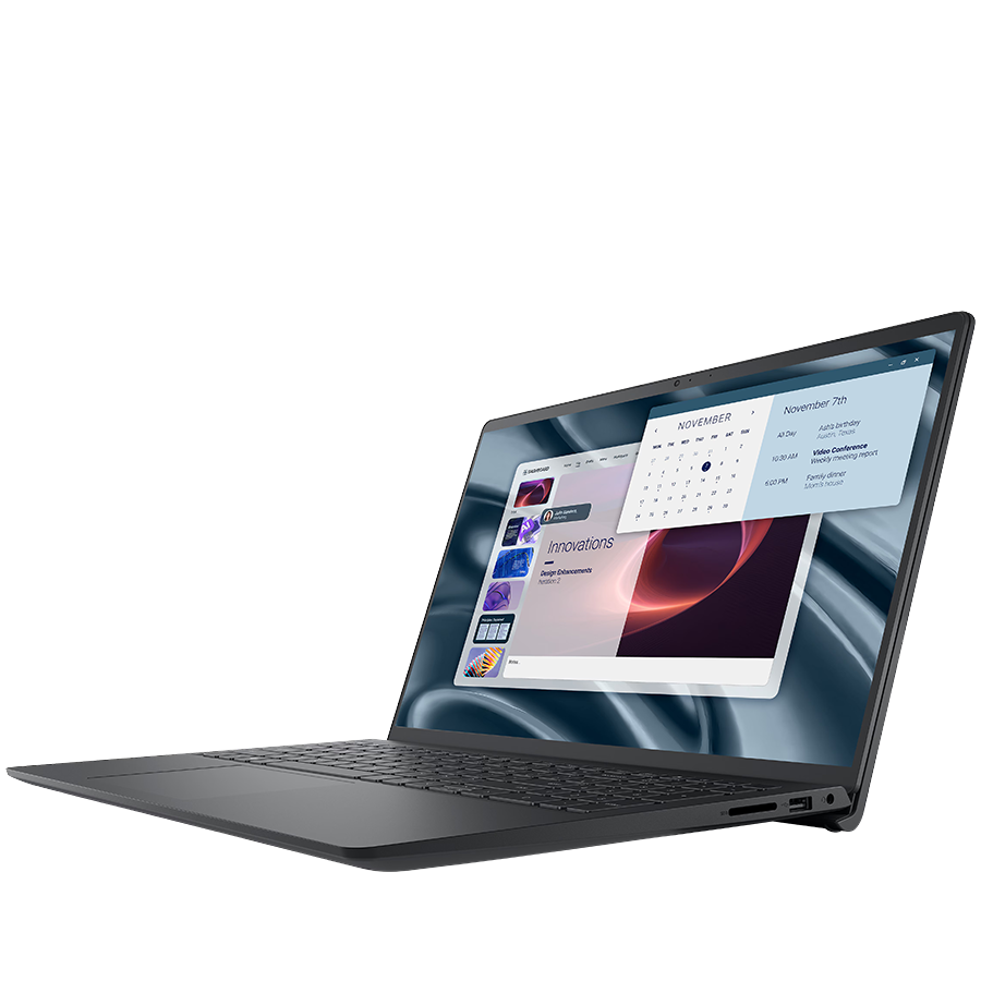 Dell Pro 15 Essential PV15255, 15.6" FHD (1920 x 1080), non-Touch, AMD Ryzen 3 7320U, 8GB LPDDR5 5500MHz (Onboard), M.2 512GB SSD, Radeon 610M Integrated, Wi-Fi 5, BT, HDMI, 1xUSB-C 3.2, 1xUSB 3.2, 1xUSB 2.0, FngPr, Backlit KB (QWERTZ), Ubuntu, 3Y - Image 2