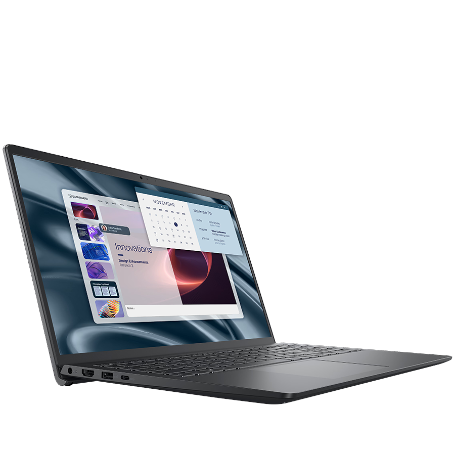 Dell Pro 15 Essential PV15255, 15.6" FHD (1920 x 1080), non-Touch, AMD Ryzen 3 7320U, 8GB LPDDR5 5500MHz (Onboard), M.2 512GB SSD, Radeon 610M Integrated, Wi-Fi 5, BT, HDMI, 1xUSB-C 3.2, 1xUSB 3.2, 1xUSB 2.0, FngPr, Backlit KB (QWERTZ), Ubuntu, 3Y - Image 3