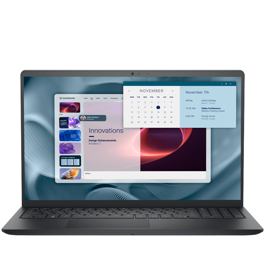 Dell Pro 15 Essential PV15250, 15.6" FHD (1920 x 1080), non-Touch, Intel Core i5-1334U (10C, up to 4.6GHz), 16GB DDR5 (1x16GB, 4400MT/s), M.2 512GB SSD, Intel UHD, Wi-Fi 6, BT, HDMI, 1xUSB-C 3.2, 1xUSB 3.2, 1xUSB 2.0, FngPr, Ubuntu, 3Y