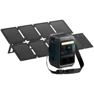 Anker SOLIX C300X DC plus PS60 Portable Solar Panel