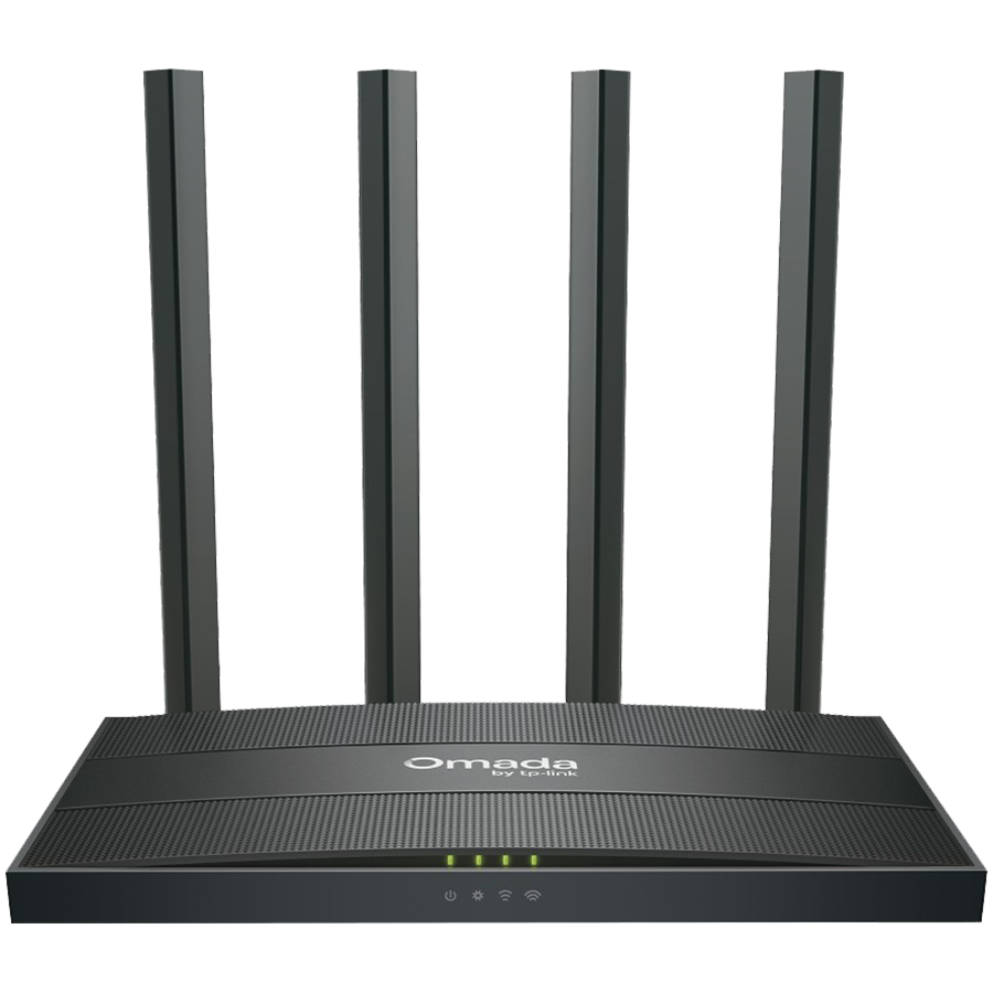 Omada AC1350 Wi-Fi Gigabit VPN Router 1×Gigabit RJ45 WAN, 2×Gigabit WAN/LAN RJ45 Ports, 2×Gigabit LAN RJ45 Ports 450Mbps at 2.4GHz + 867 Mbps at 5GHz Integration with Omada SDN Controller, Support OpenVPN and IPsec/ PPTP/ L2TP/ L2TP over IPSec VPN
