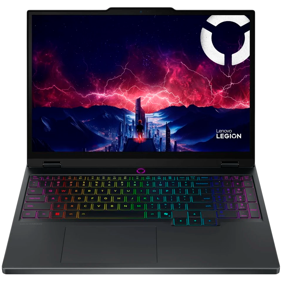 LENOVO LEGION 5 15AHP10, 15.1" OLED 165Hz 1000nits, AMD Ryzen AI 7 350, 32G DDR5-5600(2x16), 1TB SSD, GeForce RTX 5060 8GB GDDR7, 3x USB 3.2, 2x USB-C, HDMI, RJ-45, 80Wh, Eclipse Black, No Os, 2Yr