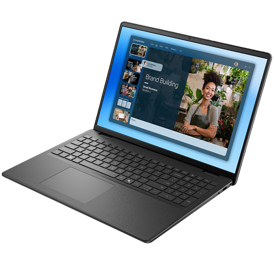 Dell 16 (DC16250) Intel Core 5 120U (10C, up to 5.0GHz), 16GB (2x8GB) DDR5 5200MHz, 512GB PCIe NVMe SSD, 16.0" FHD+ (1920x1200) 300 nits, Intel Graphics, HDMI 1.4, 2x USB-A 3.2 Gen1, 1x USB-C 3.2 Gen2 (Power Delivery & DisplayPort 1.4), Wi-Fi 6 + BT, HD 720p Cam, 41Wh, Ubuntu 3Yr - Image 2