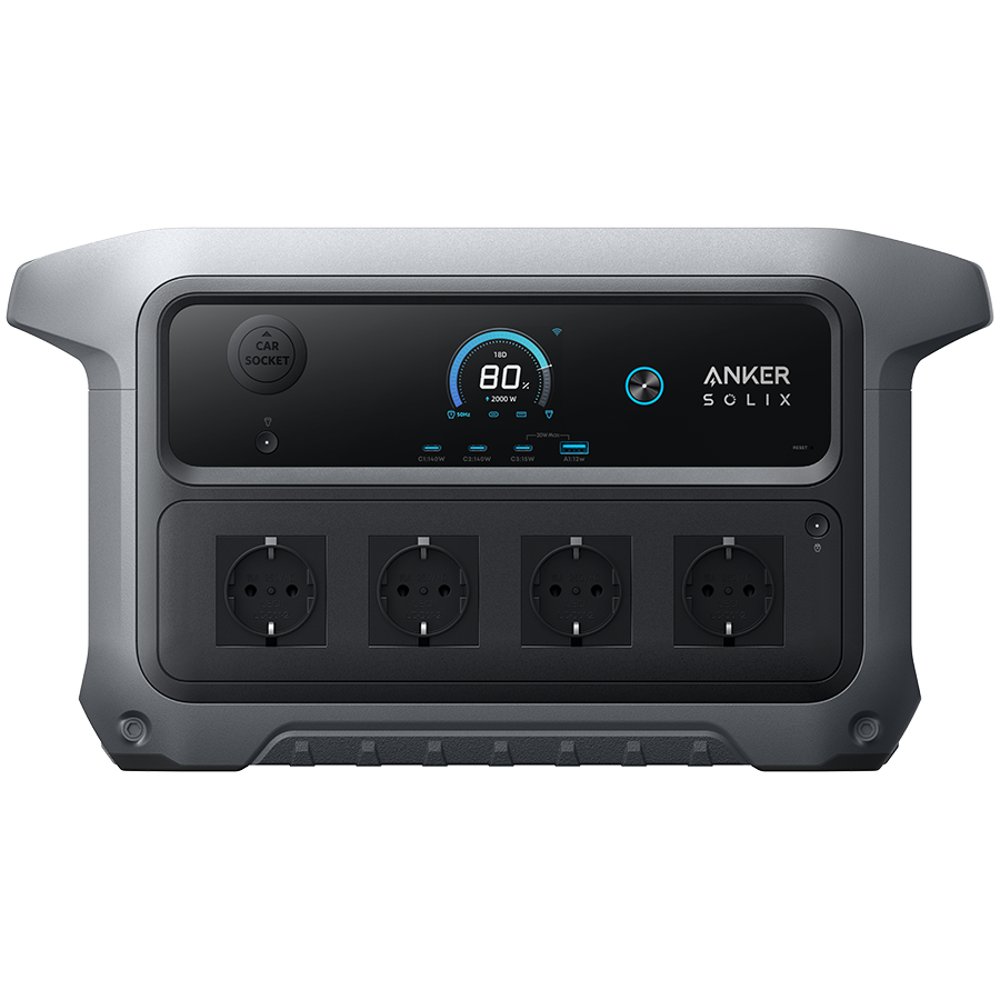 Anker SOLIX Powerstation C2000 Gen2 - 2048Wh, Peak Power 4000W
