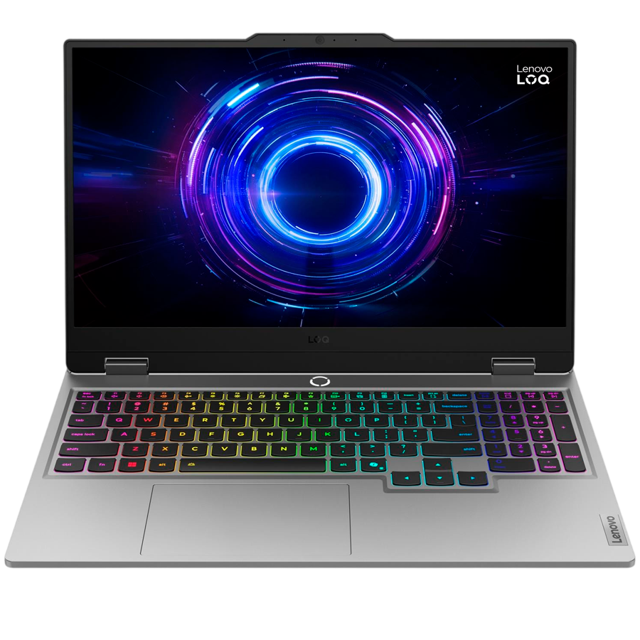 LENOVO LOQ 15IRX10 15.6" FHD IPS, Intel Core i7-13700HX, 32GB DDR5, NVIDIA GeForce RTX 5050 8GB GDDR7, 1TB SSD, 3x USB-A, USB C, HDMI, RJ45, WiFi-6, BT5.2, BH Backlit Kb, 60Wh, No OS, Luna Grey, 2Yr