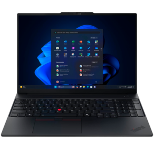 LENOVO ThinkPad E16 GEN 3 16" FHD IPS, Intel Core Ultra 5 225U, 16GB DDR5, 512GB SSD, 2x USB-A, 1x USB-C THB, HDMI, RJ-45, WiFi 6, BT5.2, BH BL Kyb, 48Wh, Win 11 Pro, Eclipse Black, 5Yr