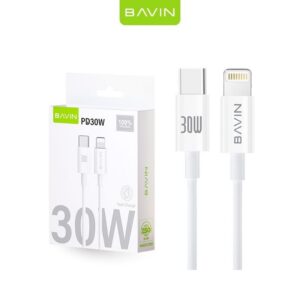 BAVIN CB274 kabal 30W PD 1M TYPE C na LIGHTNING