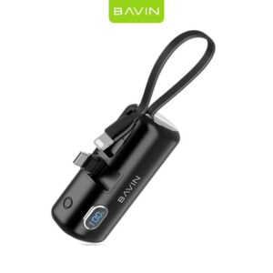 BAVIN PC1092S mini powerbank TYPE C 5000MAH crni