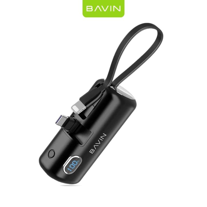 BAVIN PC1092S mini powerbank TYPE C 5000MAH crni
