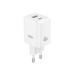 CE36 EU 45W GAN brzi punjac 1 USB C 45W i 1 USB A 18W XO