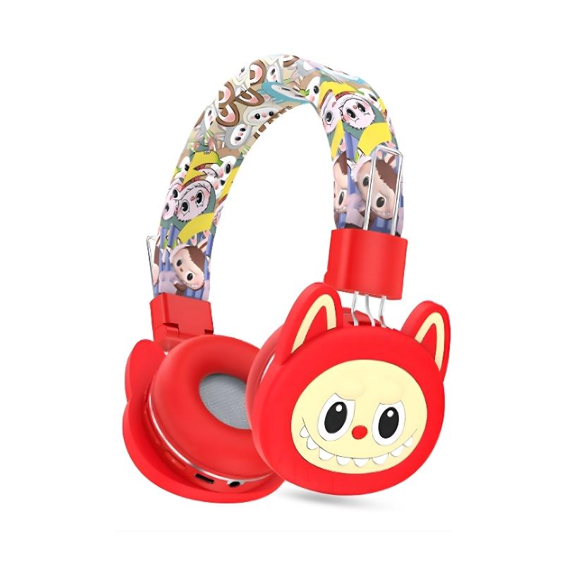 Kids Bluetooth slušalice AH-906G crvene