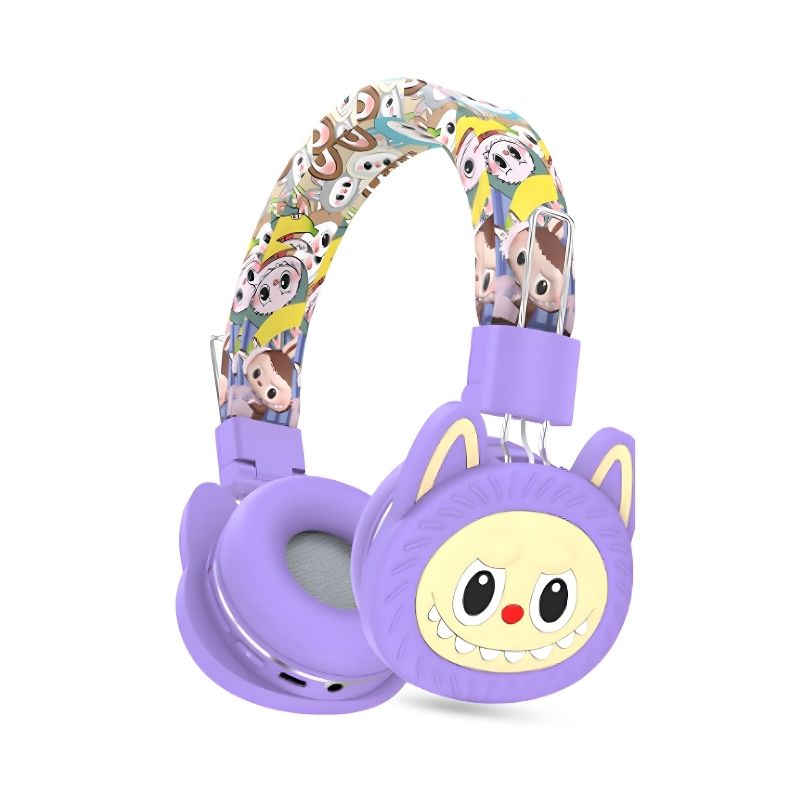 Kids Bluetooth slušalice AH-906G ljubicaste