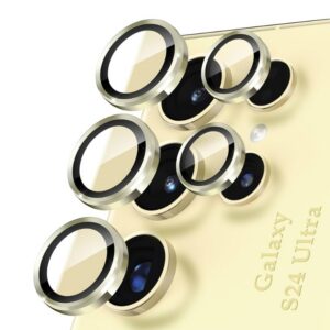 POSITIONER STAKLO KAMERE METAL SAMSUNG S24 ULTRA ZLATNI