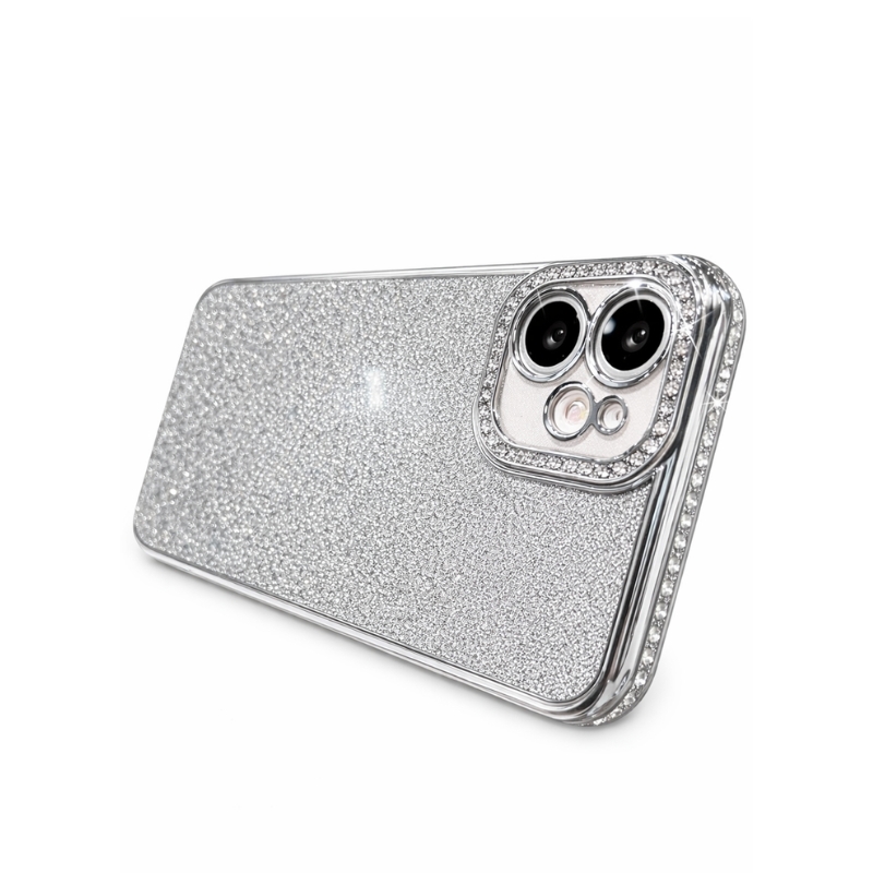 SHINING CIRKON 12 SILIKON IPHONE SREBRENA