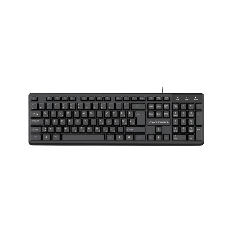 ŽIČANA TASTATURA 104 TIPKE PL-25 PLATOON