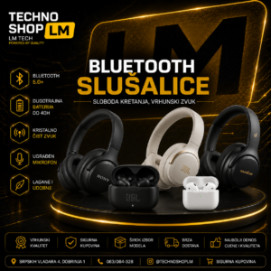 BLUETOOTH SLUŠALICE