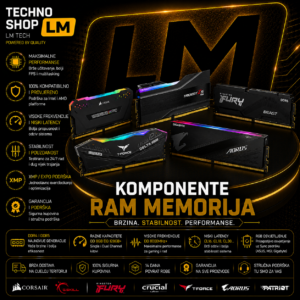 KOMPONENTE RAM MEMORIJA