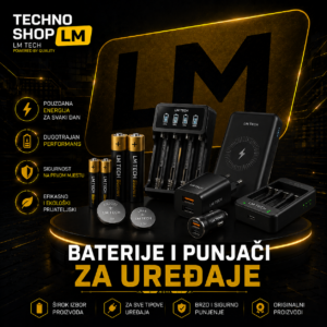 BATERIJE I PUNJAČI ZA UREDJAJE