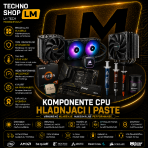 KOMPONENTE CPU HLADNJACI I PASTE