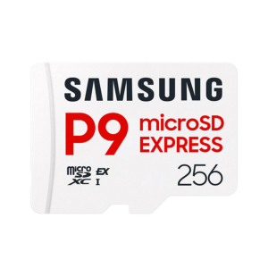 MicroSDXC Samsung 256GB P9 Express MB-MK256T/WW (Switch 2 comatible) Transfer Speeds up to 800 MB/s