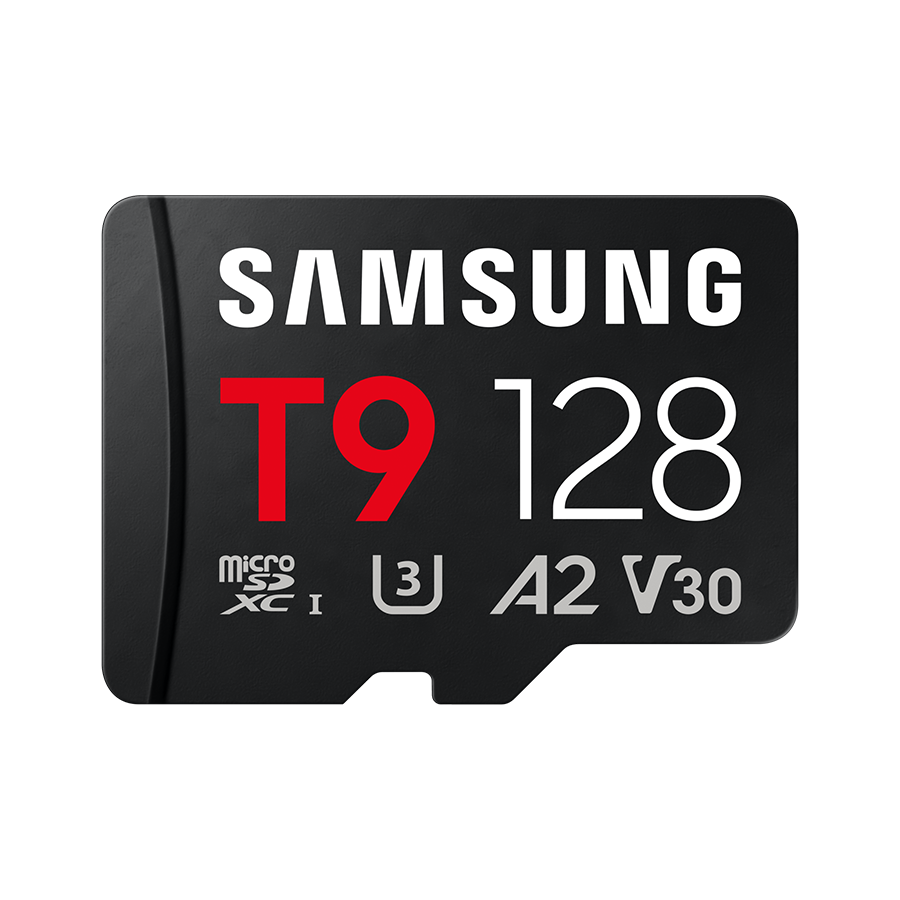 Micro SD card Samsung 128GB T9 200MB/s Read,130MB/s Write MB-MH128T/WW