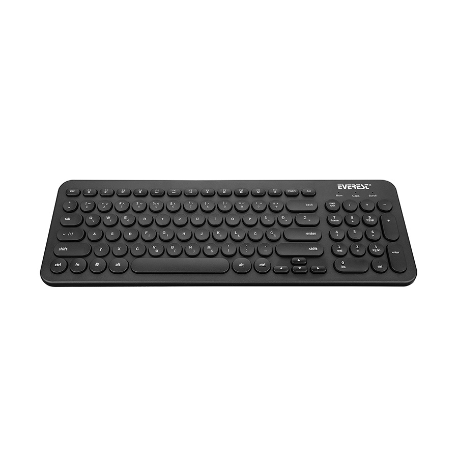 Tastatura + miš Everest KM-01K Black USB, BiH LC layout, 31508 - Image 4