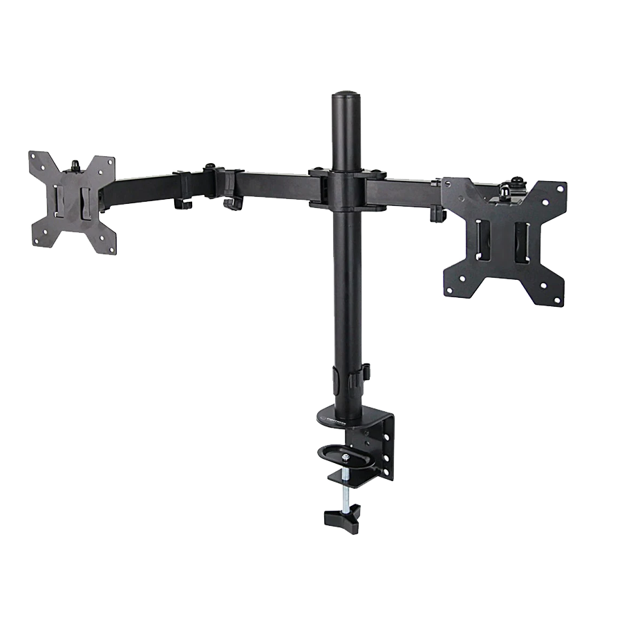 NOSAČ ZA DVA MONITORA ESPERANZA DESK HOLDER, 10"-27" SYLEN, ERW018