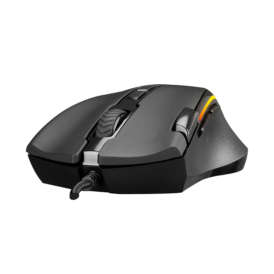 Miš gaming RAMPAGE SMX-G72 GREEDY 8 KEYS, Double Click Real RGB Backlit,Macro Programable, 33362 - Image 3