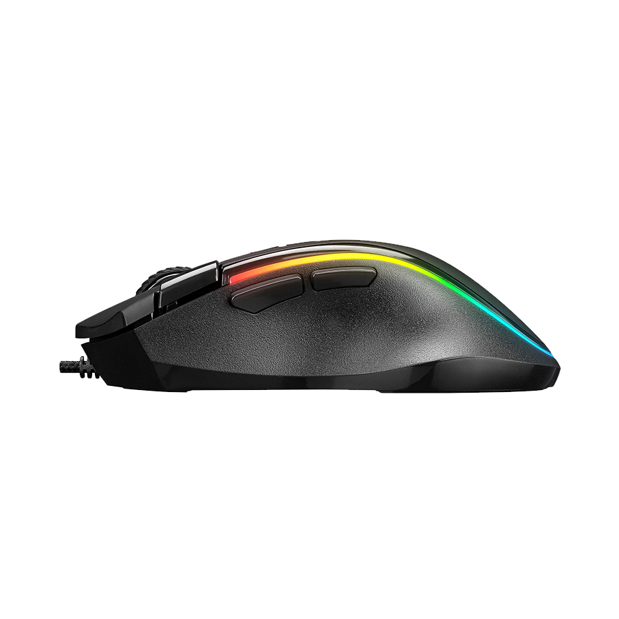 Miš gaming RAMPAGE SMX-G72 GREEDY 8 KEYS, Double Click Real RGB Backlit,Macro Programable, 33362 - Image 4