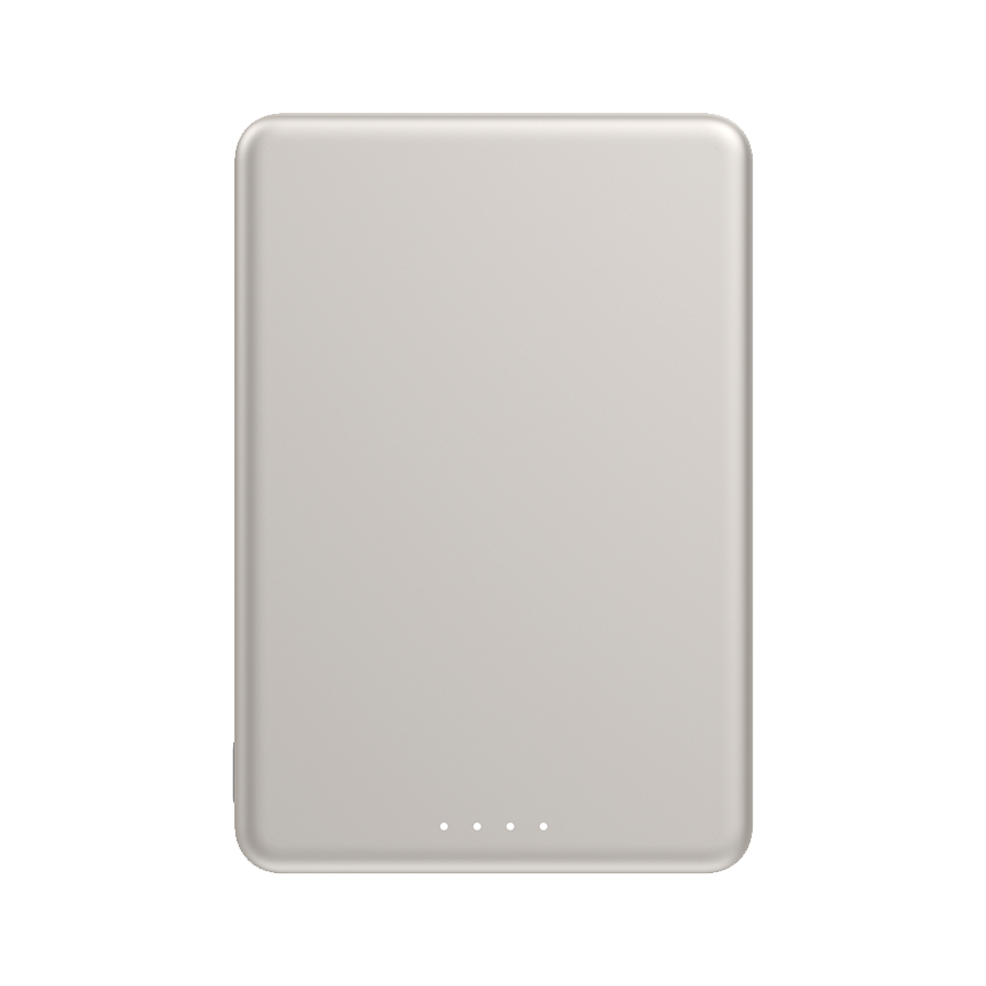 Xiaomi powerbank SuperSlim PB 5000 mAh zlatna USB-C x1, bežično punjenje, BHR08PLGL - Image 2