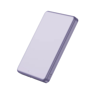 Xiaomi powerbank SuperSlim PB 5000 mAh ljubičasti USB-C x1, bežično punjenje, BHR08PNGL