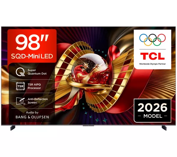 TCL 98C8L 4K SQD-Mini LED Google TV | 144Hz 288Hz B&O 6000 nits Zeroborder