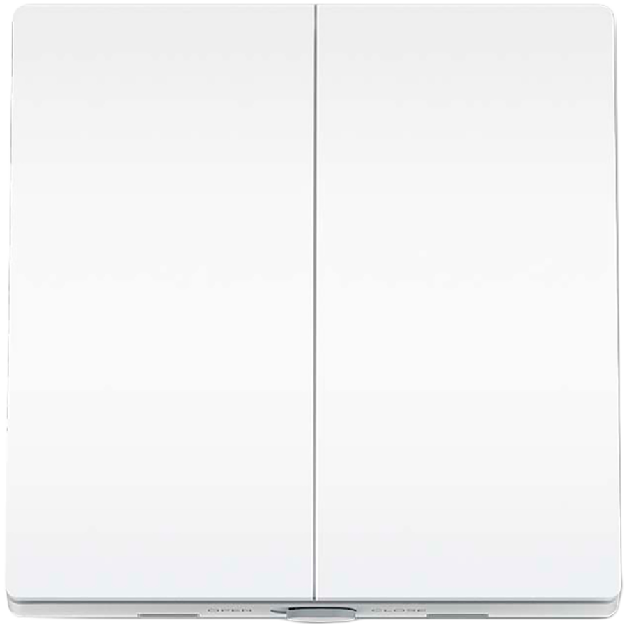 Smart Light Switch 2 Gang 1 Way