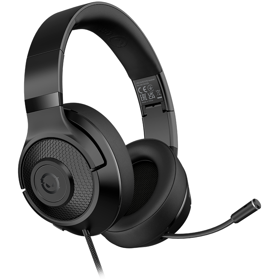 Headset Lorgar Noah 101 3.5mm 2m Black (LRG-GHS101B)