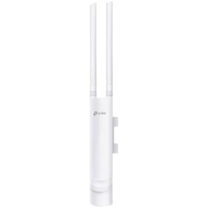 TP-Link EAP113-Outdoor 300 Mbps Outdoor Wi-Fi Access Point, 1× 10/100 Mbps RJ45 Port, 300 Mbps at 2.4 GHz, 802.3af PoE, 2× External Antennas, IP65 Weatherproof, Load Balance, Centralized Management by Omada SDN Controller, Omada App