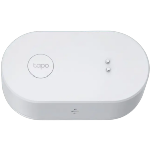 TP-Link Tapo T300 Smart Water Leak Sensor, 868 MHz, 2 x AAA Battery, Tapo Hub Required, Dripping and Leaking Detection, 90dB Alarm Audio, Mute and Volume Control, Weatherproof (IP67), Smart Action, Tapo App
