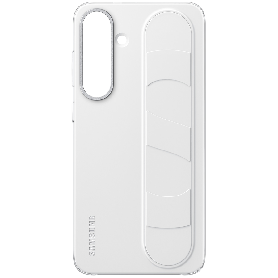 Samsung Galaxy S25+ Standing Grip Case White - Image 3