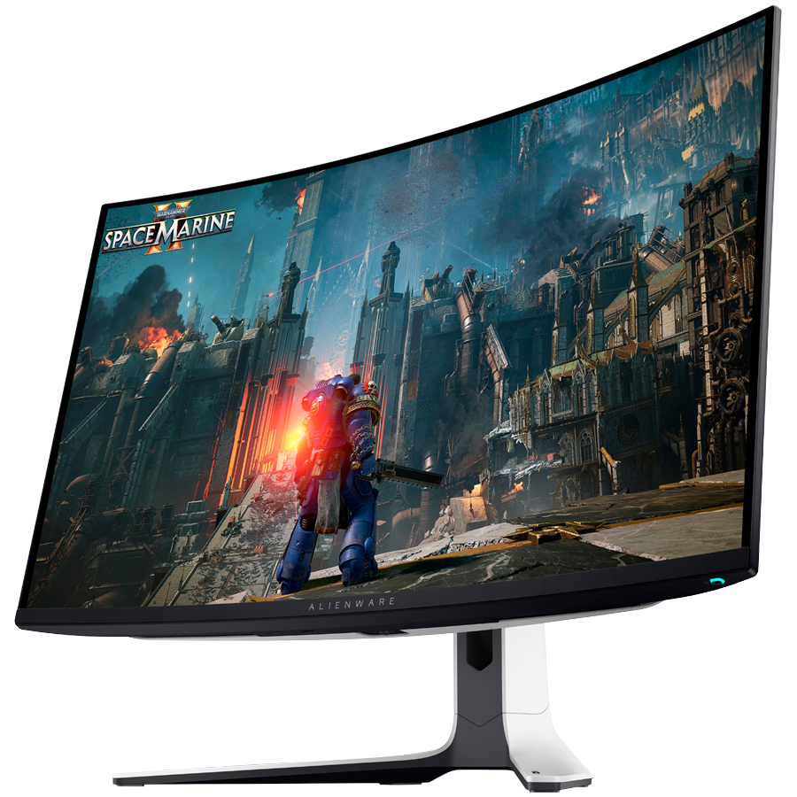 Monitor Alienware AW3225QF 32", 3840x2160, 4K UHD, 240Hz, Anti-reflective, 16:9, 1000 cd/m2, AMD FreeSync Premium, NVIDIA G-SYNC, 0.03ms, 178/178, 2xDP, HDMI, USB-C, USB-B, 3xUSB-A, Tilt, Swivel, Pivot, Height Adjust, 3Y - Image 2