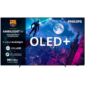 Philips 65OLED950/12 4K GOOGLE TV OLED+, 4-SIDE AMBILIGHT TV, 144 Hz, DUAL P5 AI Procesor, 164 cm (65''), Dolby Vision and Dolby Atmos