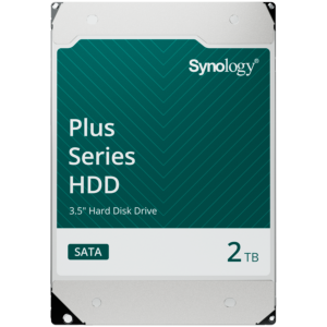 Synology HAT3300-2T 2TB Plus Series 3.5" SATA HDD 6Gb/s, 5400rpm, 180 MB/s; warranty 3 years