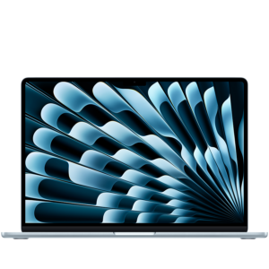Apple MacBook Air 15.3: SKY BLUE/M5 10C CPU/10C GPU/16GB/512GB-CRO